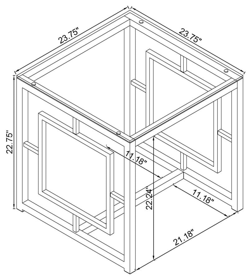 Freesia End Table